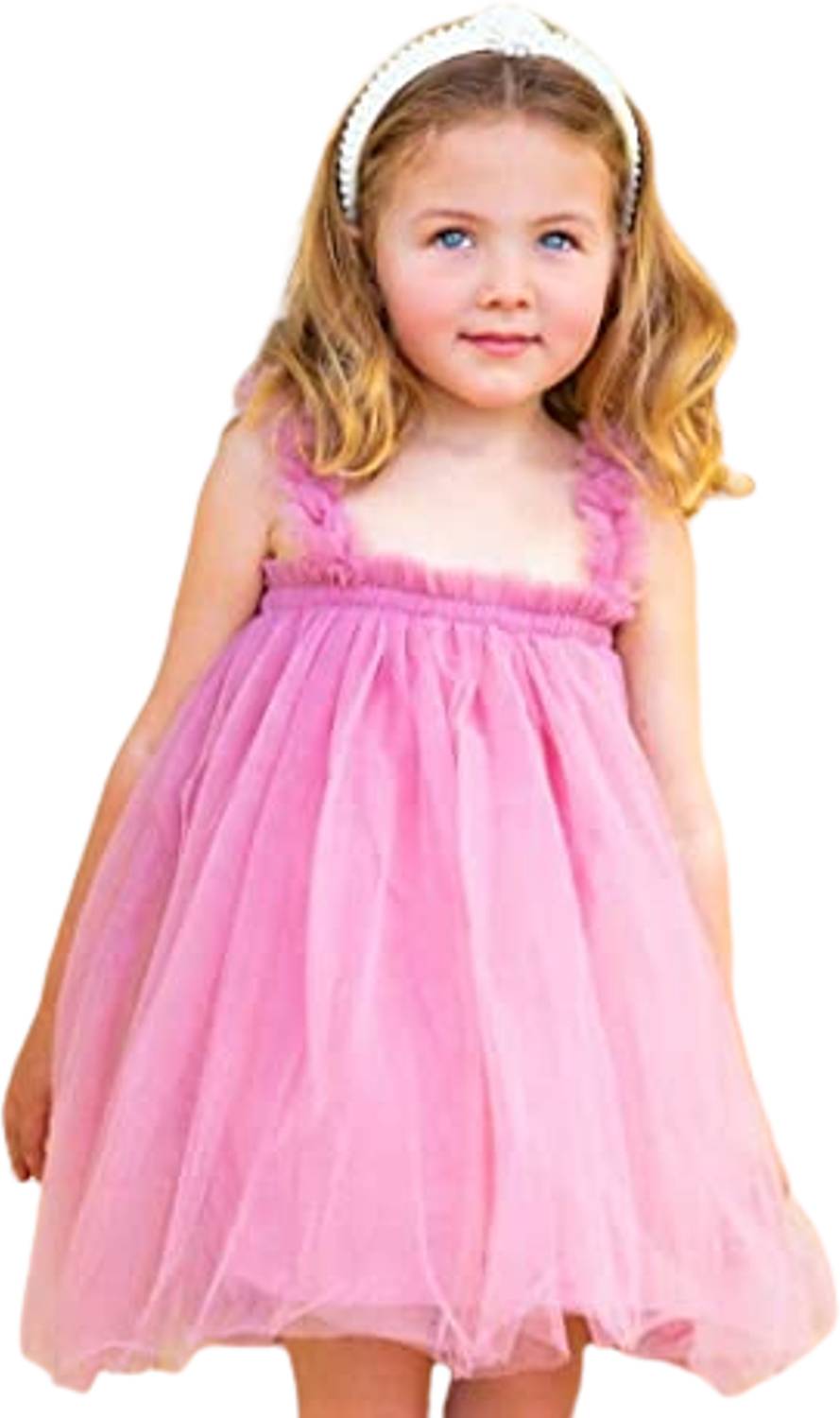 BM7STAR Baby Girls Below Knee Casual Dress