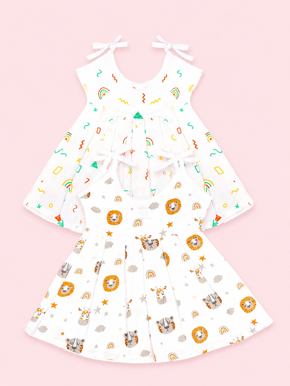Image of Kidbea Indi Baby Girls Midi /Knee Length Casual Dress