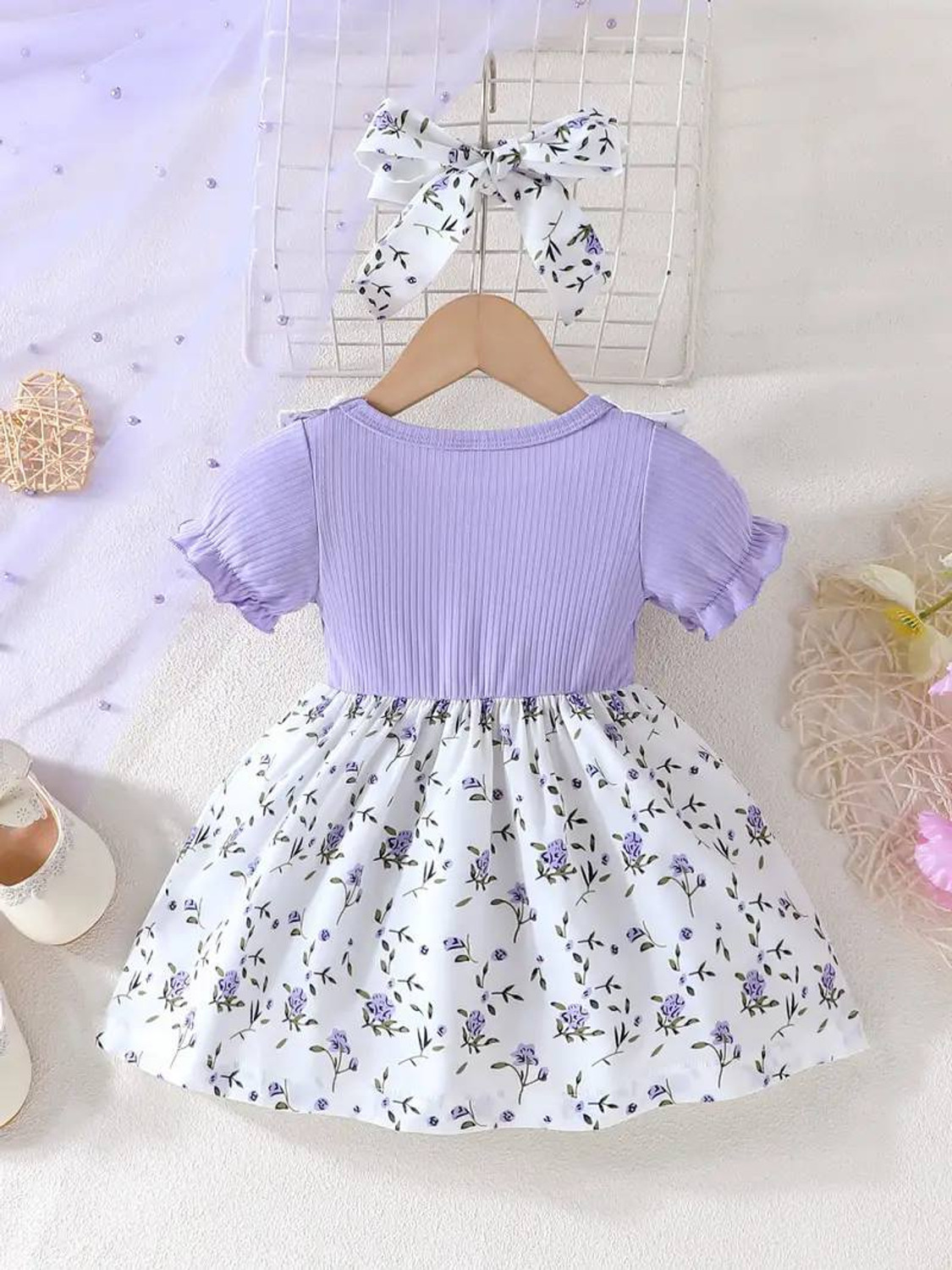 Image of shopivatestore Baby Girls Midi /Knee Length Casual Dress