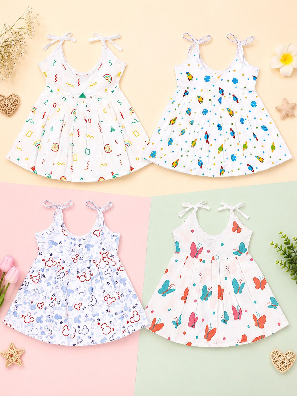 Image of Kidbea Indi Baby Girls Midi /Knee Length Casual Dress