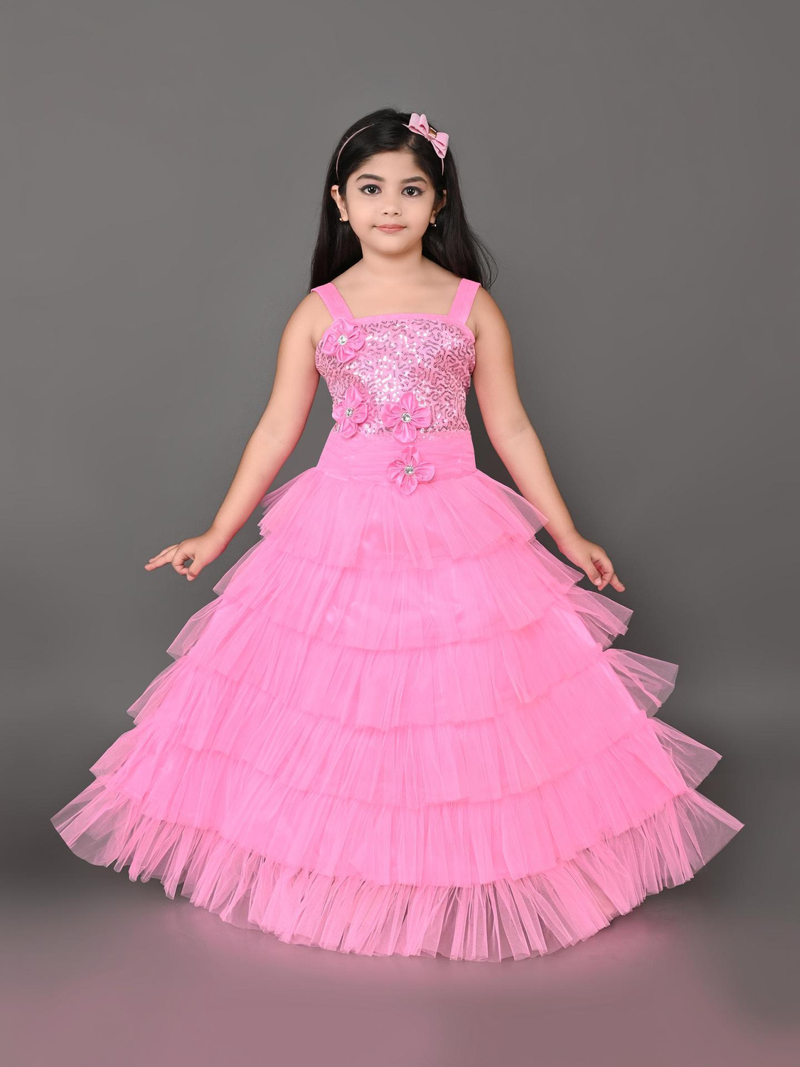 Image of MODERN DREAM Indi Girls Maxi /Full Length Festive /Wedding Dress