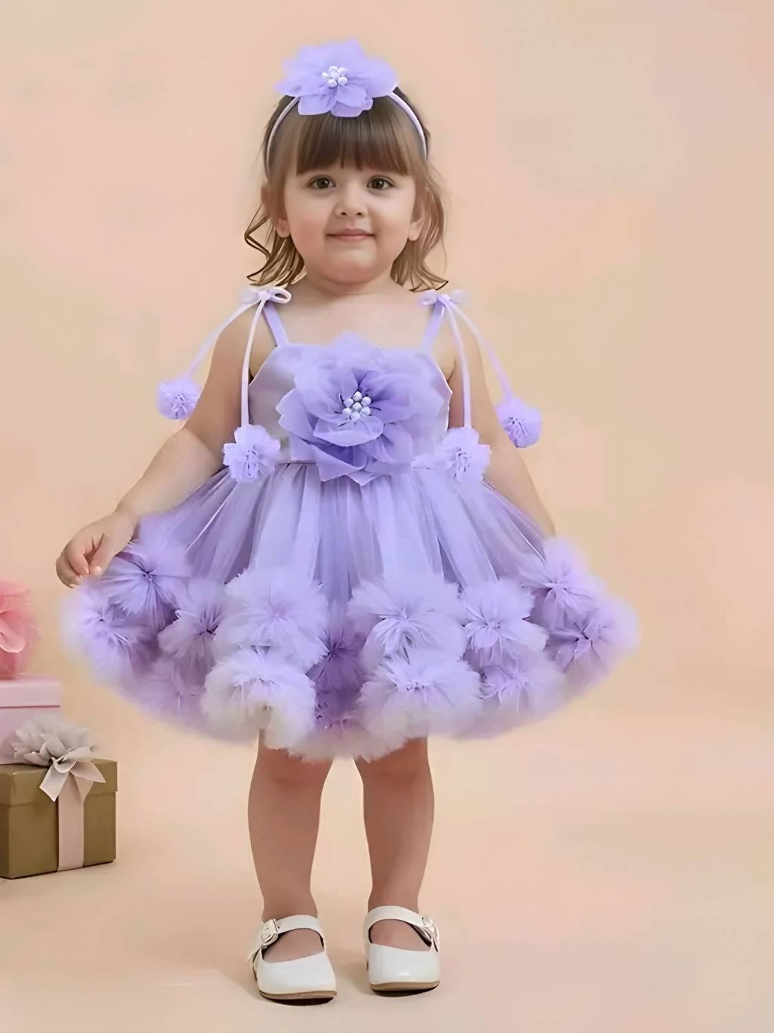 8 N STYLE Baby Girls Above Knee Casual Dress