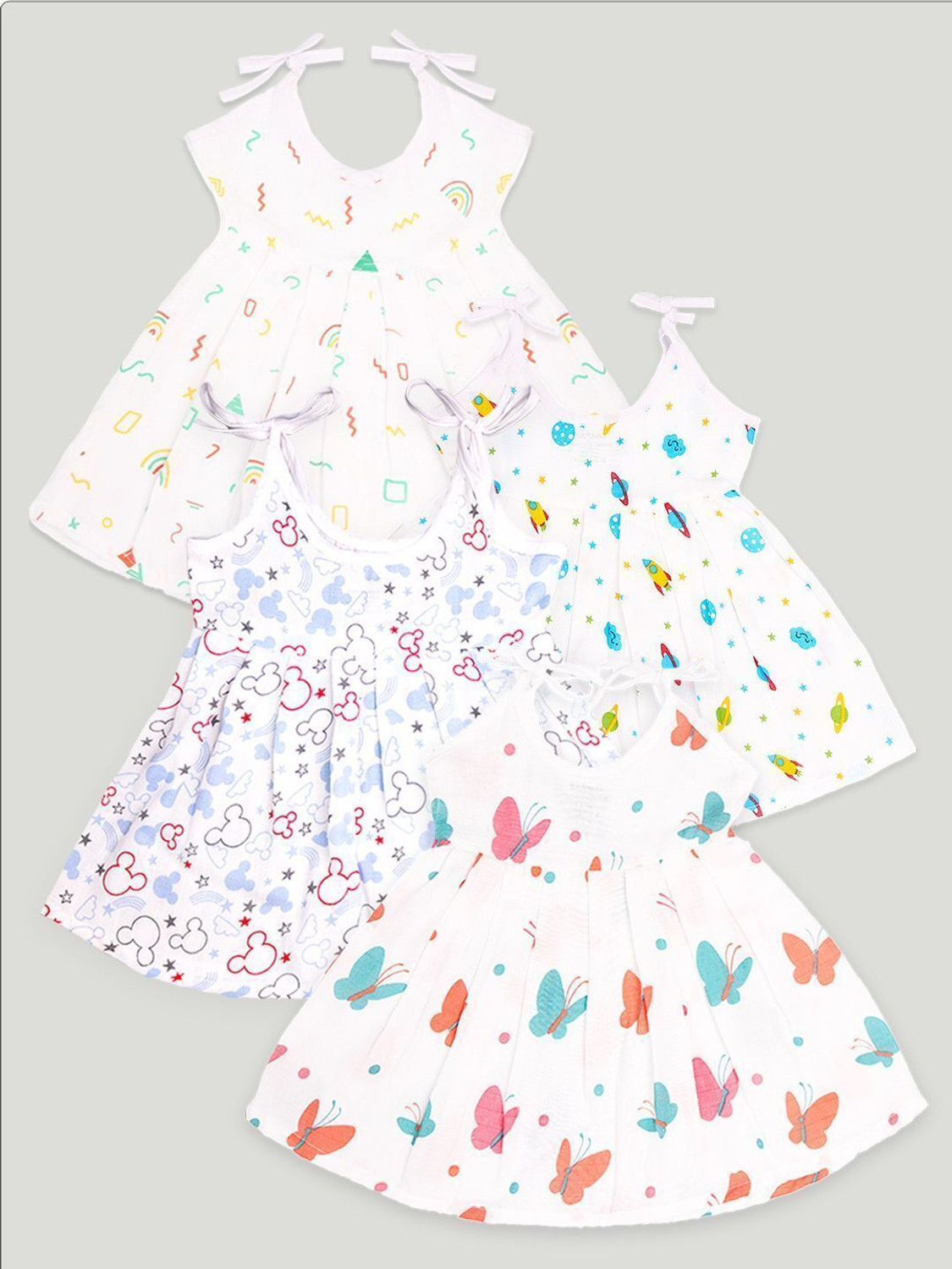 Image of Kidbea Indi Baby Girls Midi /Knee Length Casual Dress