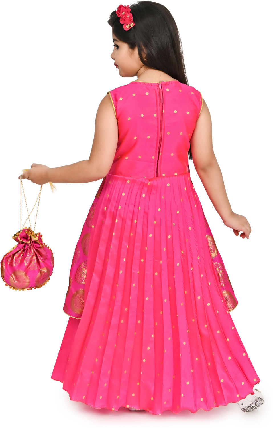 Image of FAYEZFASHION Girls Maxi /Full Length Festive /Wedding Dress