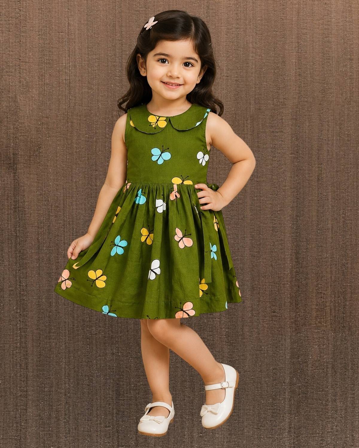 Jyotifashion Girls Above Knee Casual Dress