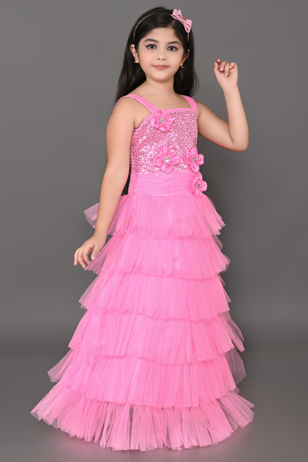 Image of MODERN DREAM Indi Girls Maxi /Full Length Festive /Wedding Dress