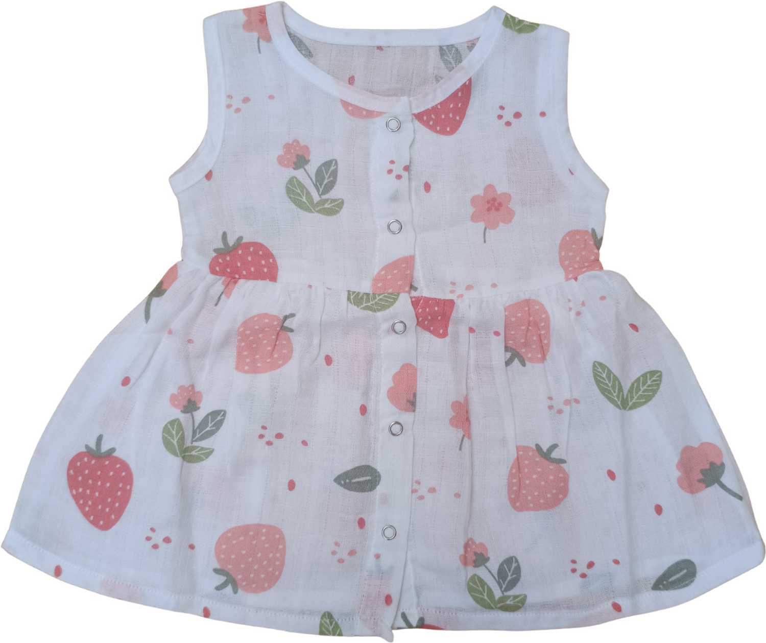 Image of PSTRENDZ Baby Girls Above Knee Casual Dress