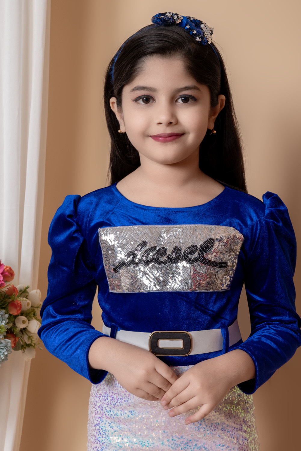 Image of SPAMitude Indi Girls Midi /Knee Length Party Dress