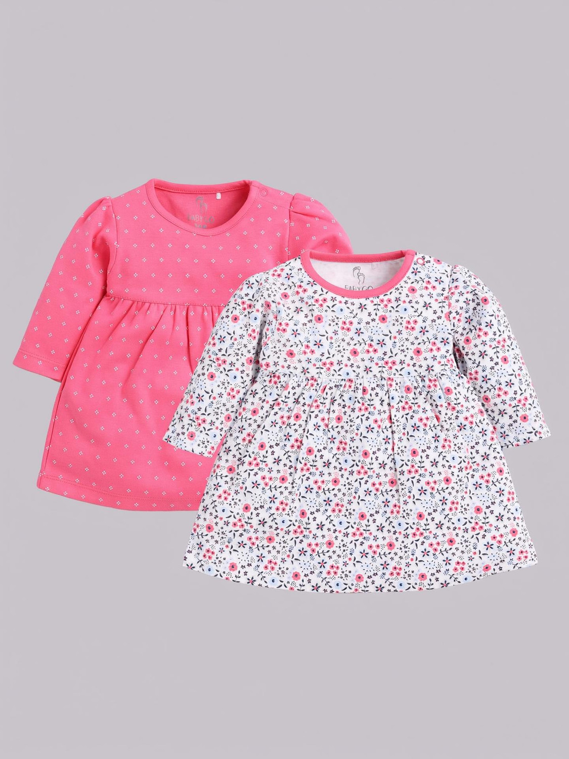 BabyGo Baby Girls Midi/Knee Length Casual Dress