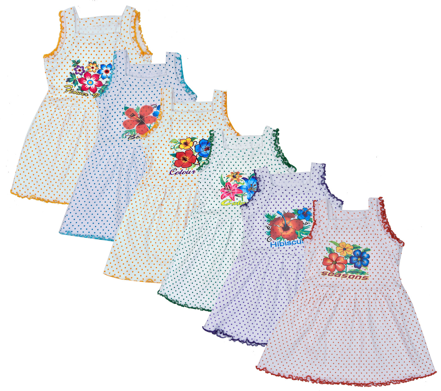 Image of Shyamcollections Baby Girls Midi /Knee Length Casual Dress