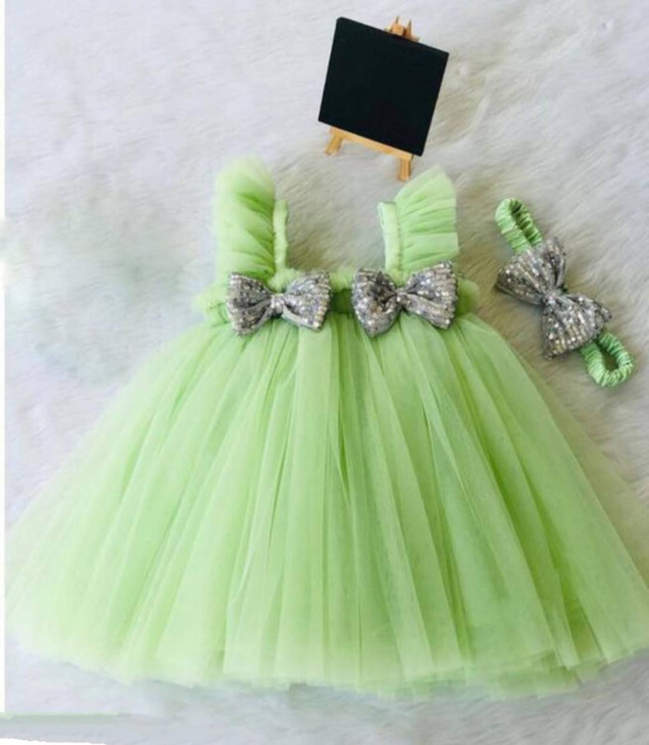 RUDRAKSH CREATION Baby Girls Midi/Knee Length Casual Dress