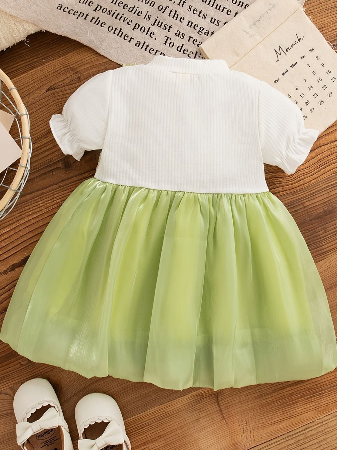 Image of MYTEX FASHION Girls Below Knee Party Dress