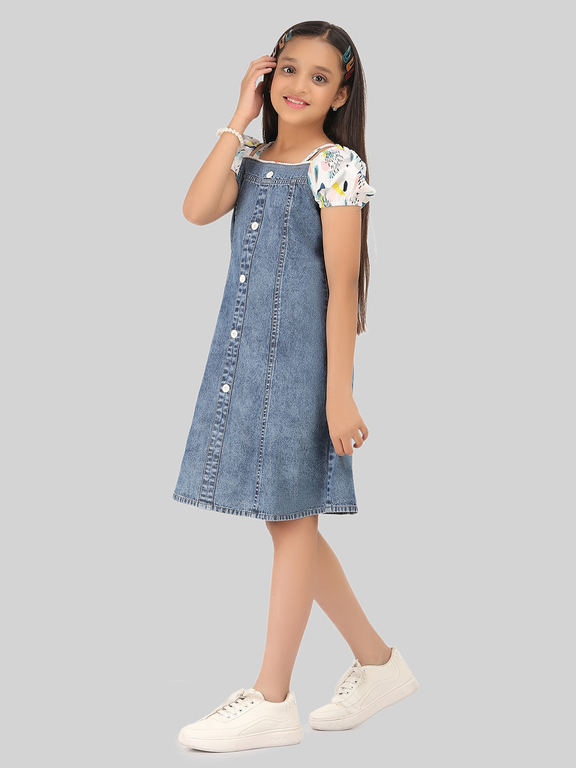 Image of Being Naughty Girls Midi /Knee Length Casual Dress