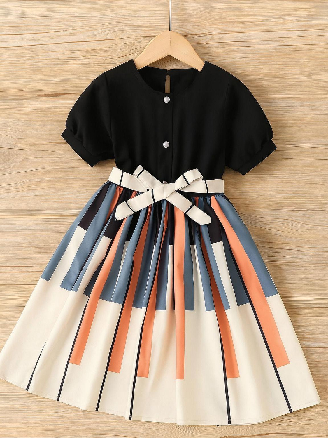 SGD Indi Girls Midi/Knee Length Party Dress