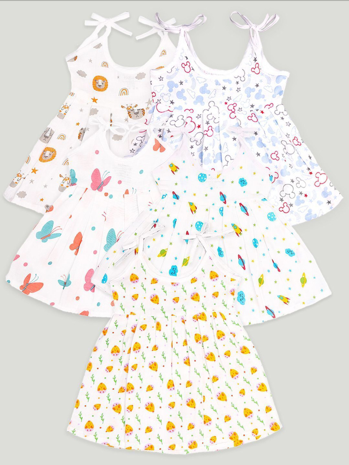 Image of Kidbea Indi Baby Girls Midi /Knee Length Casual Dress