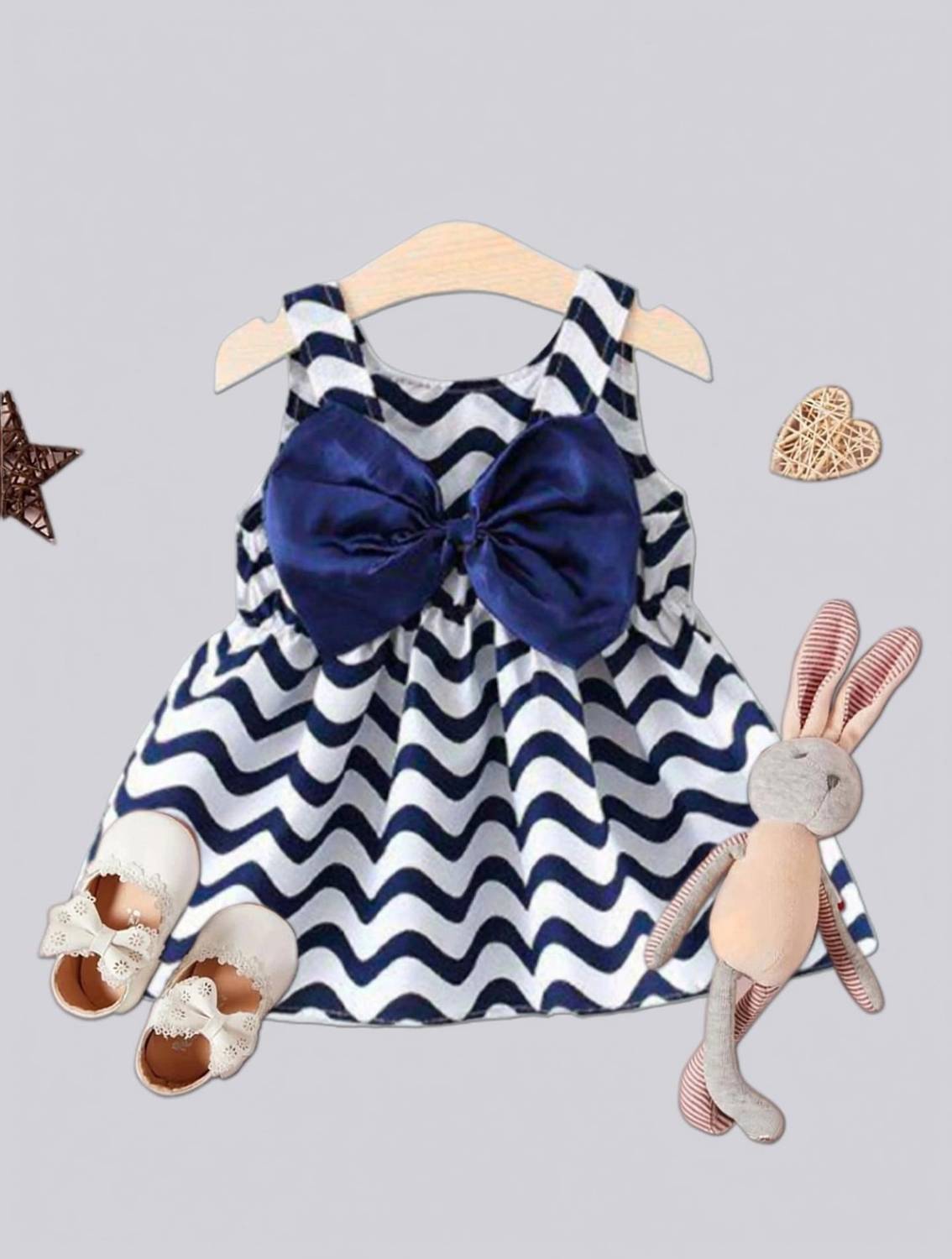 Royal View Indi Baby Girls Midi/Knee Length Casual Dress
