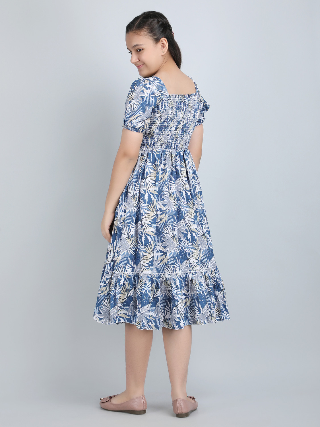 Image of Deklook Girls Midi /Knee Length Party Dress