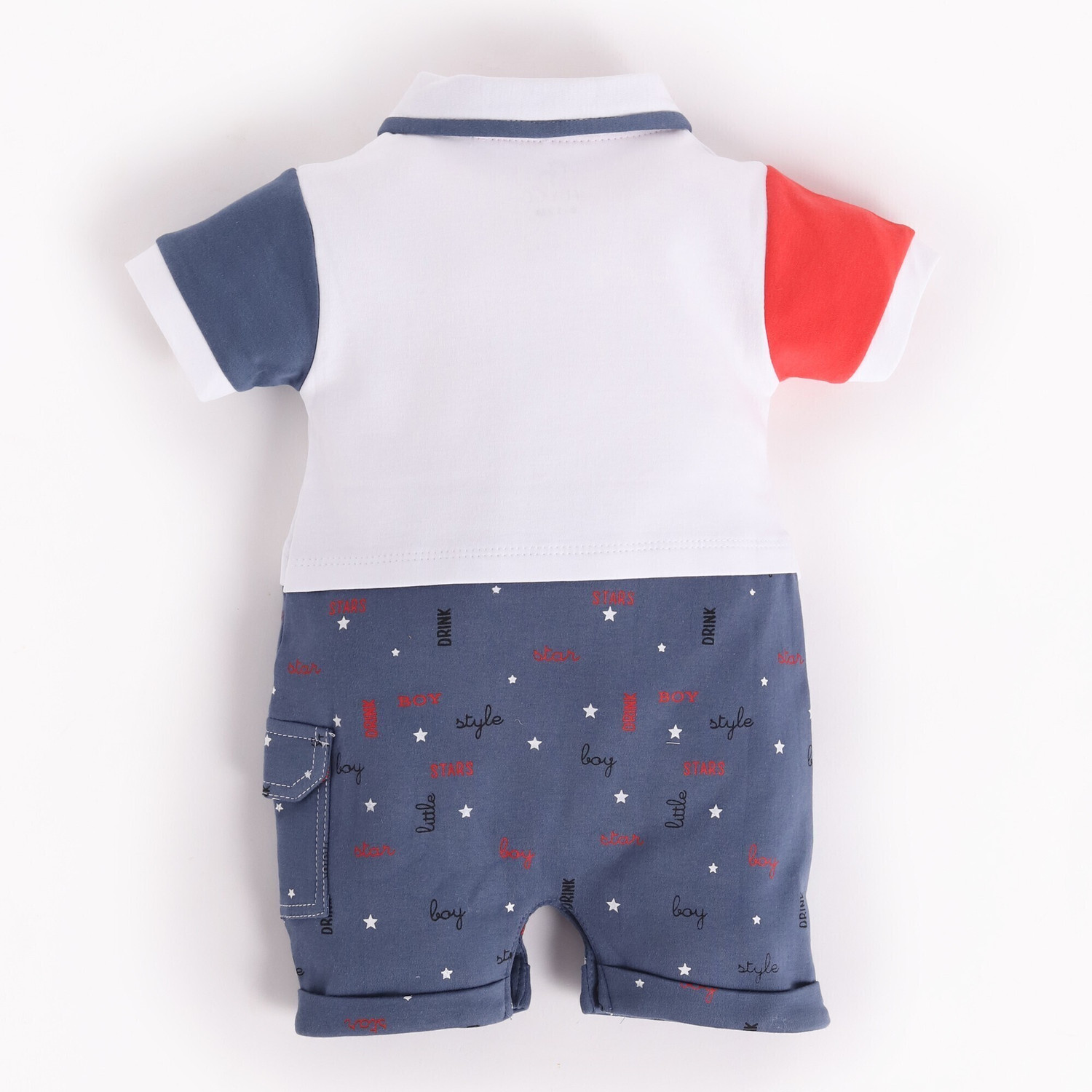 Image of BabyGo Romper For Baby Boys Casual Printed Pure Cotton