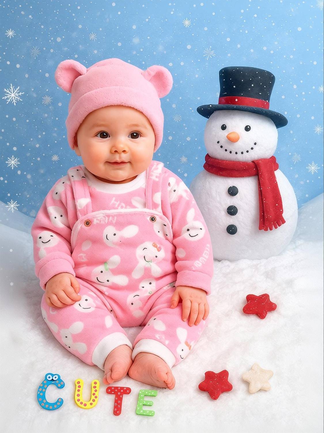 AFNAN MULTI BRAND Dungaree For Baby Boys & Baby Girls Self Design Wool Blend