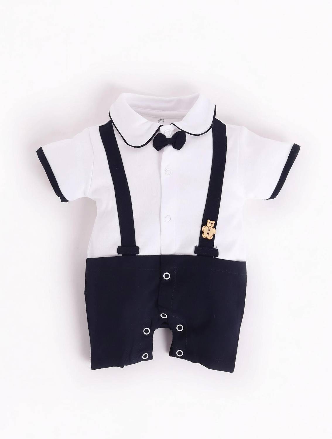 BabyGo Romper For Baby Boys Casual Printed Pure Cotton