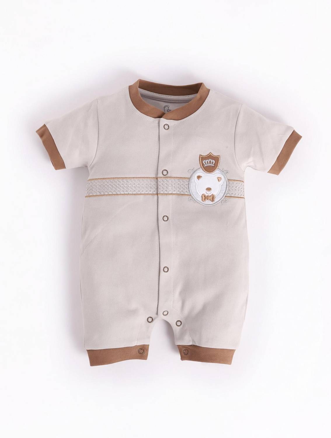 BabyGo Romper For Baby Boys Casual Printed Pure Cotton