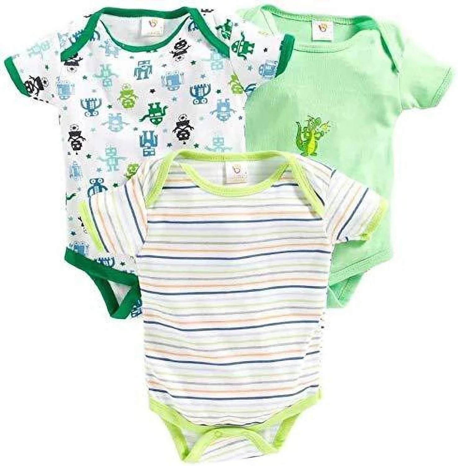 Appukids Romper For Baby Boys Casual Printed Pure Cotton