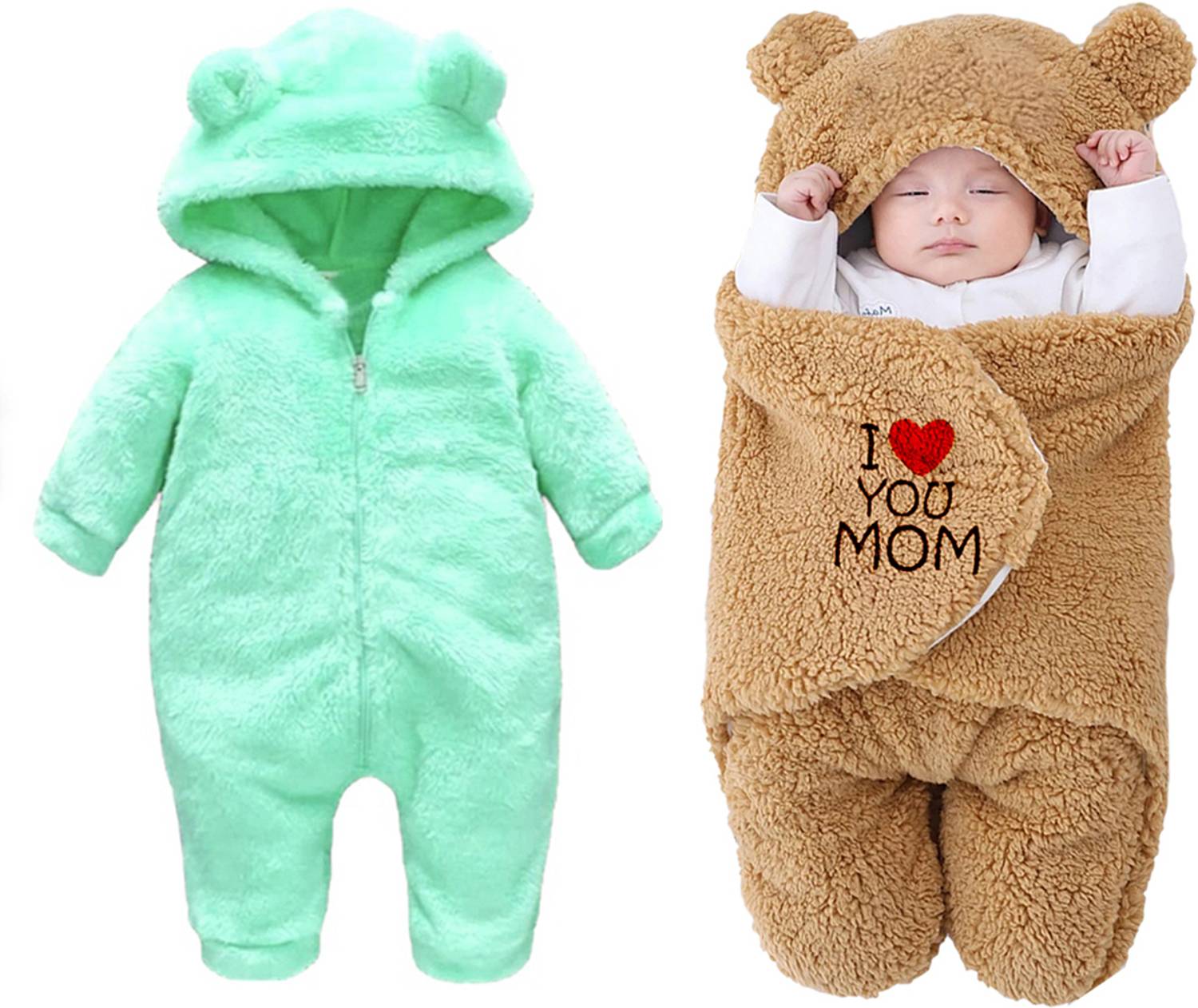 BABY ZONE Romper For Baby Boys & Baby Girls Solid Cotton Blend