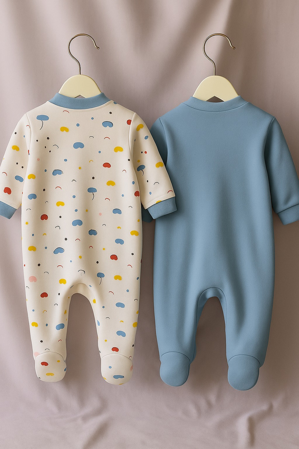 Image of kidiyo Romper For Baby Boys & Baby Girls Printed Cotton Blend