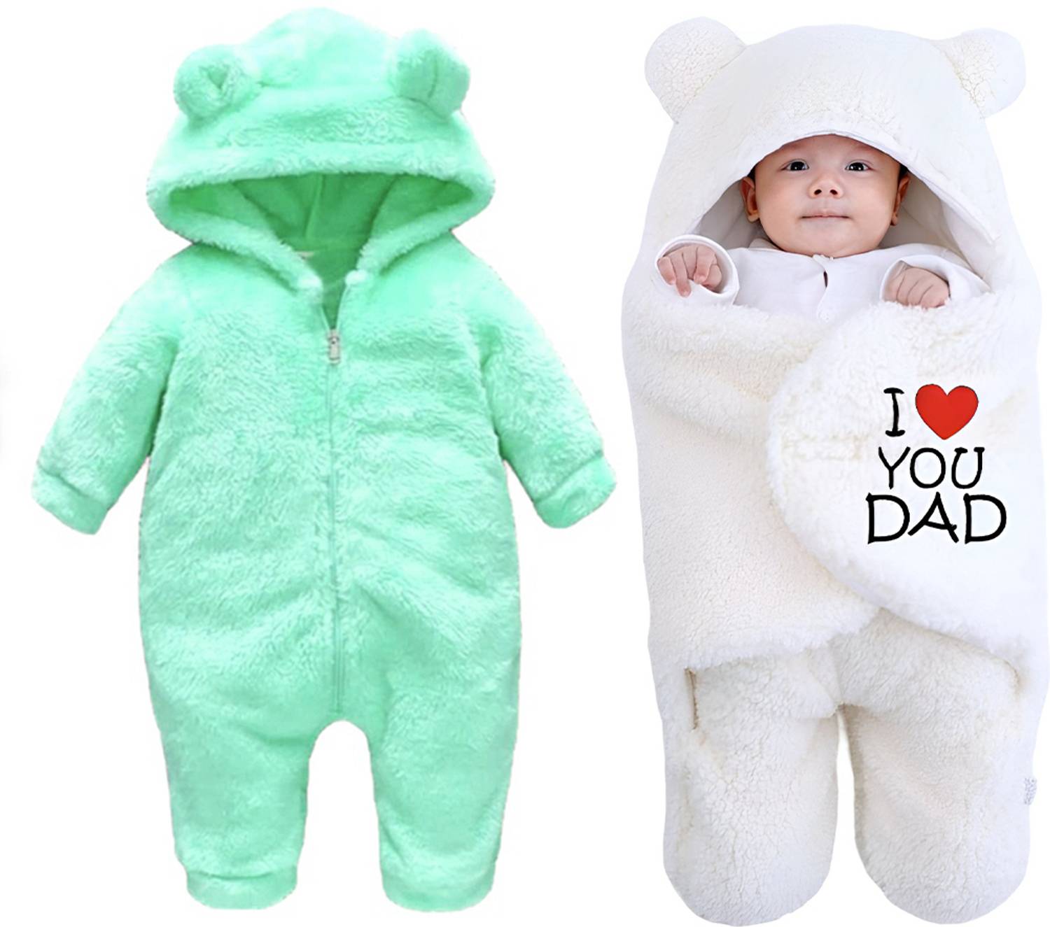 BABY ZONE Romper For Baby Boys & Baby Girls Solid Cotton Blend