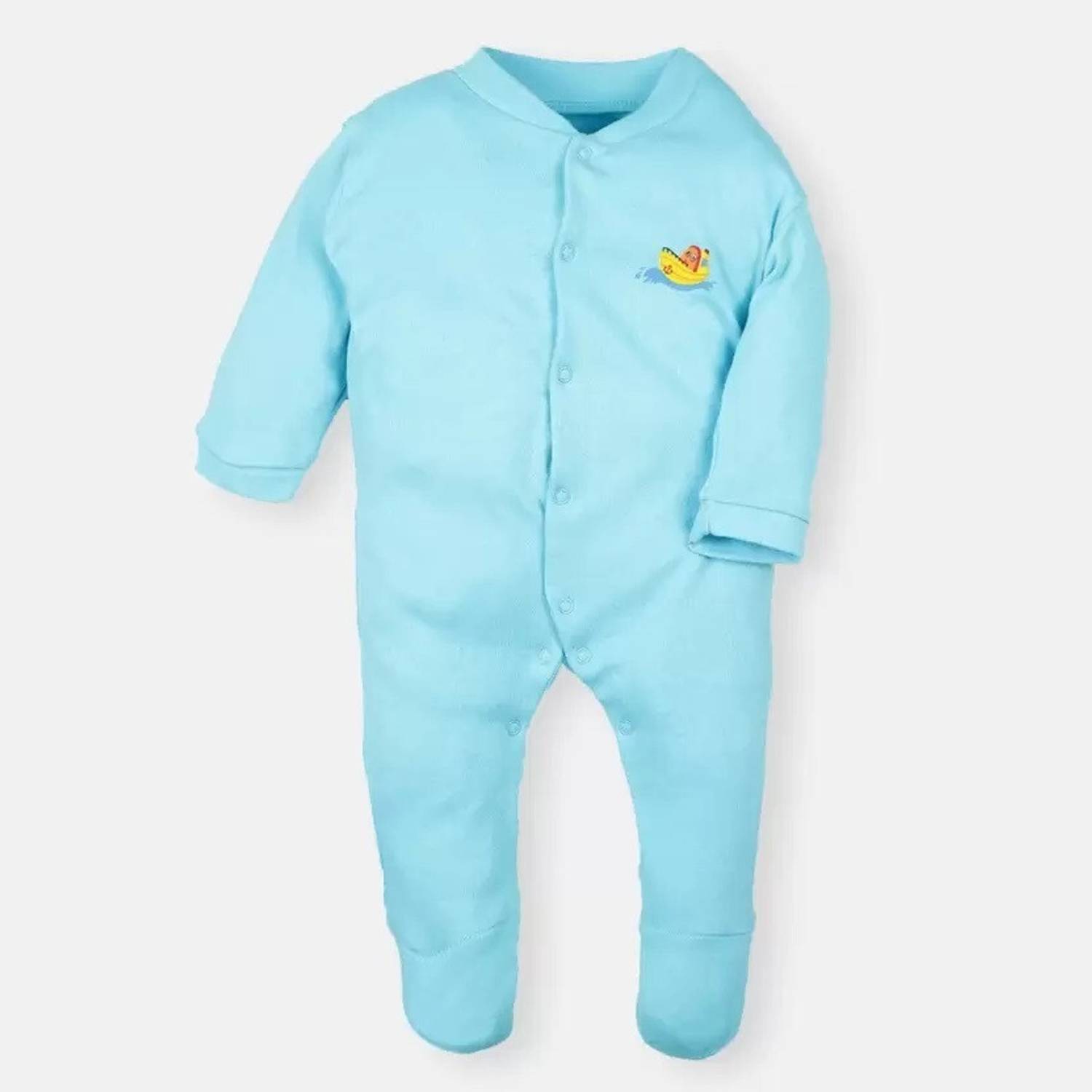Appukids Romper For Baby Boys & Baby Girls Casual Printed Cotton Blend