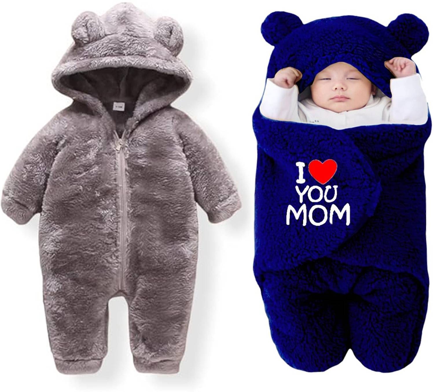 NAMAN Romper For Baby Boys & Baby Girls Embroidered Cotton Blend