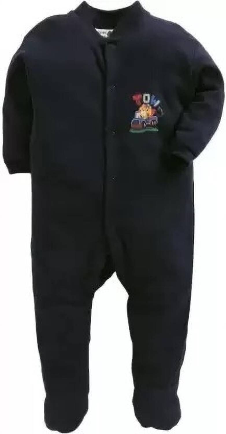 Appukids Romper For Baby Boys & Baby Girls Casual Printed Cotton Blend