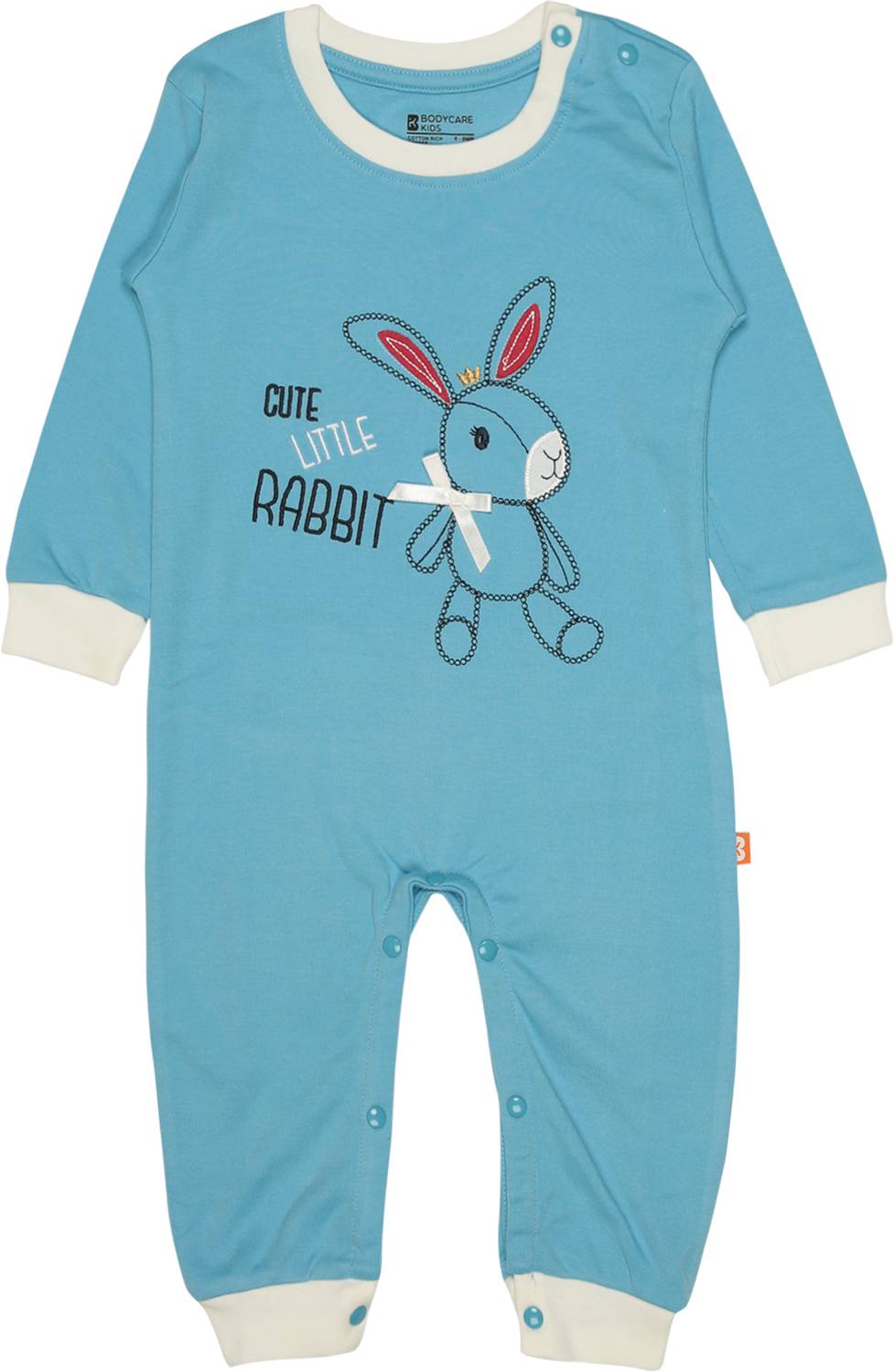 BodyCare Romper For Baby Girls Printed Cotton Blend