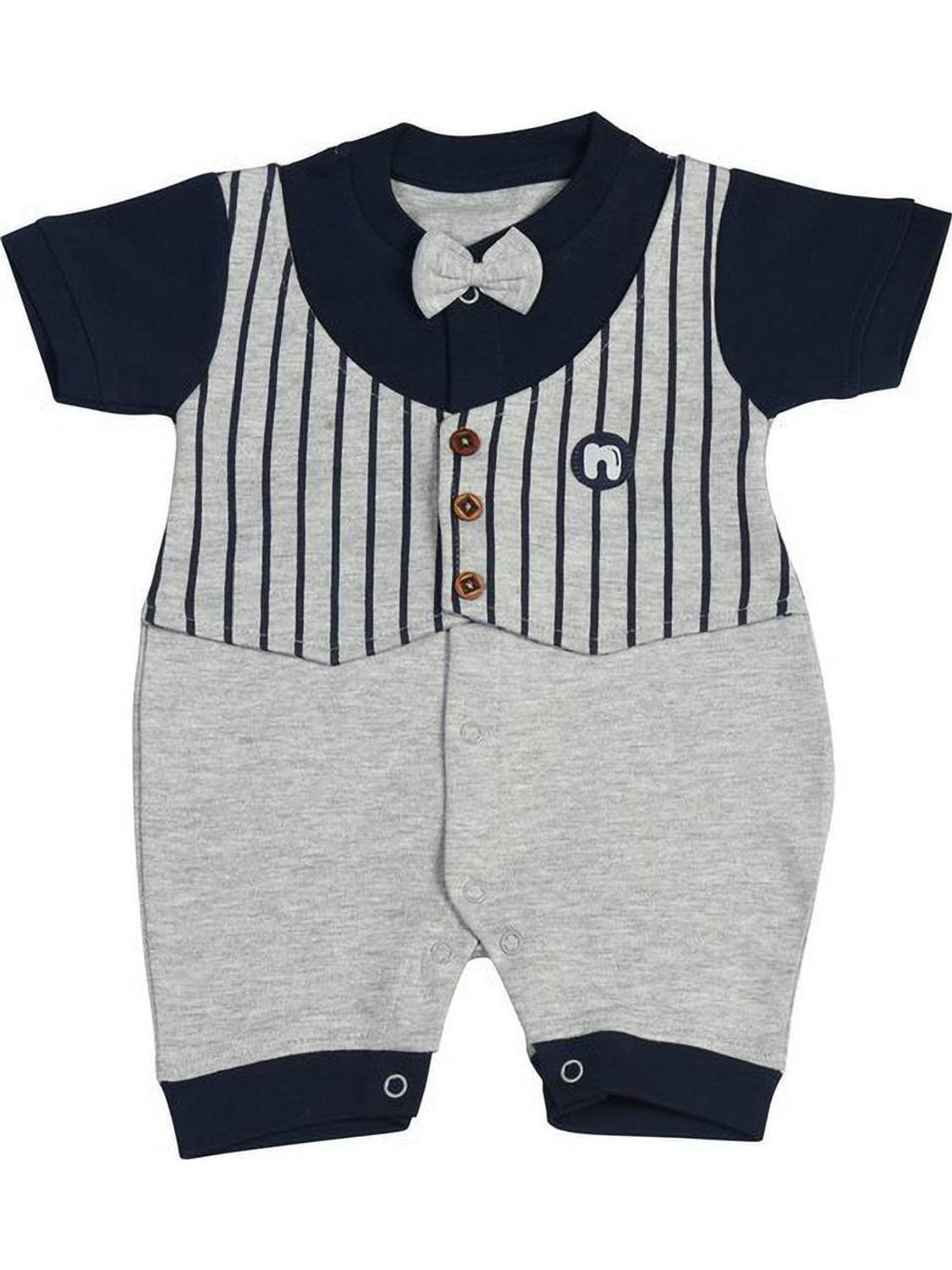 Covetus Romper For Baby Boys & Baby Girls Casual Striped Pure Cotton