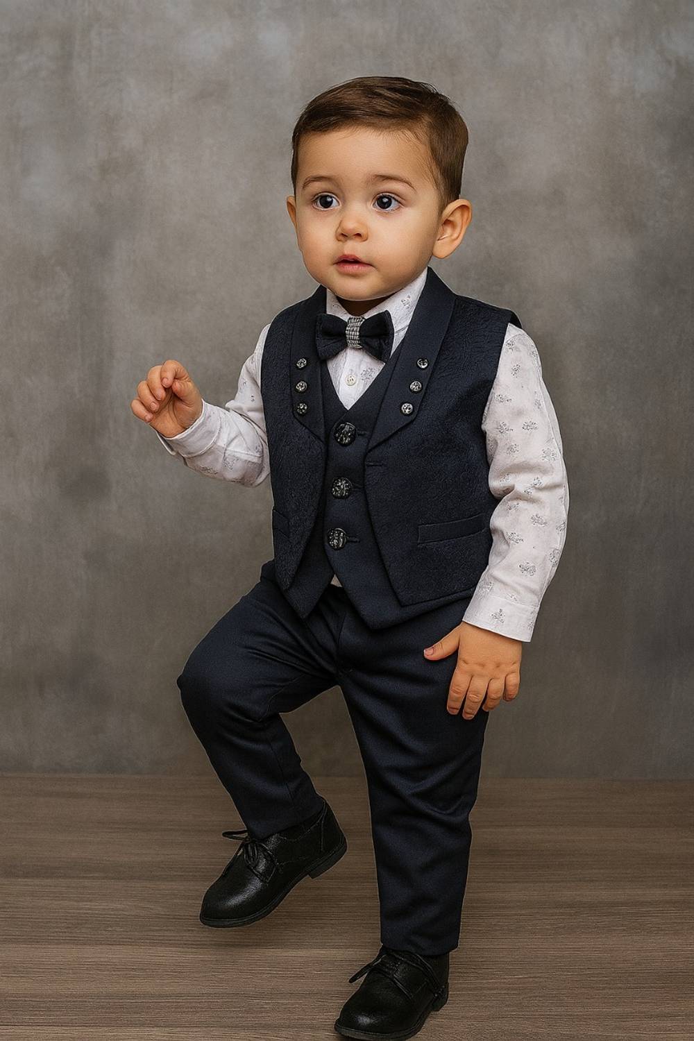 AnishkaFashion Boys Festive & Party, Wedding Shirt, Waistcoat and Pant Set