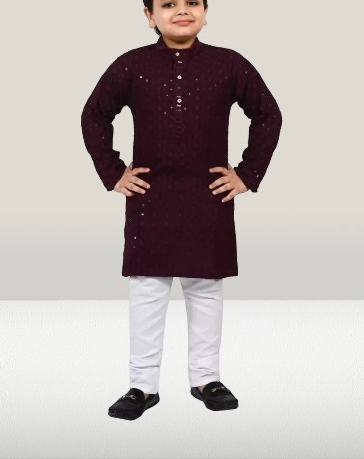 seetoo Boys Festive & Party Kurta and Pyjama Set
