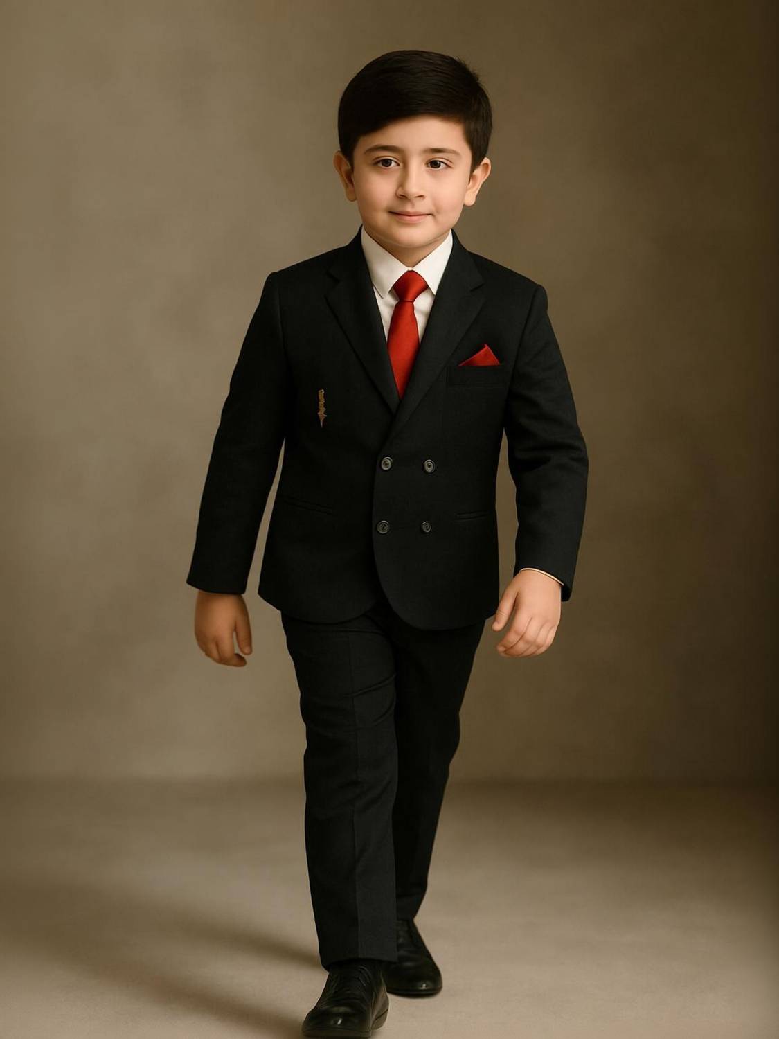 ArhamFashionWear Boys Festive & Party, Wedding Blazer, Shirt and Trouser Set