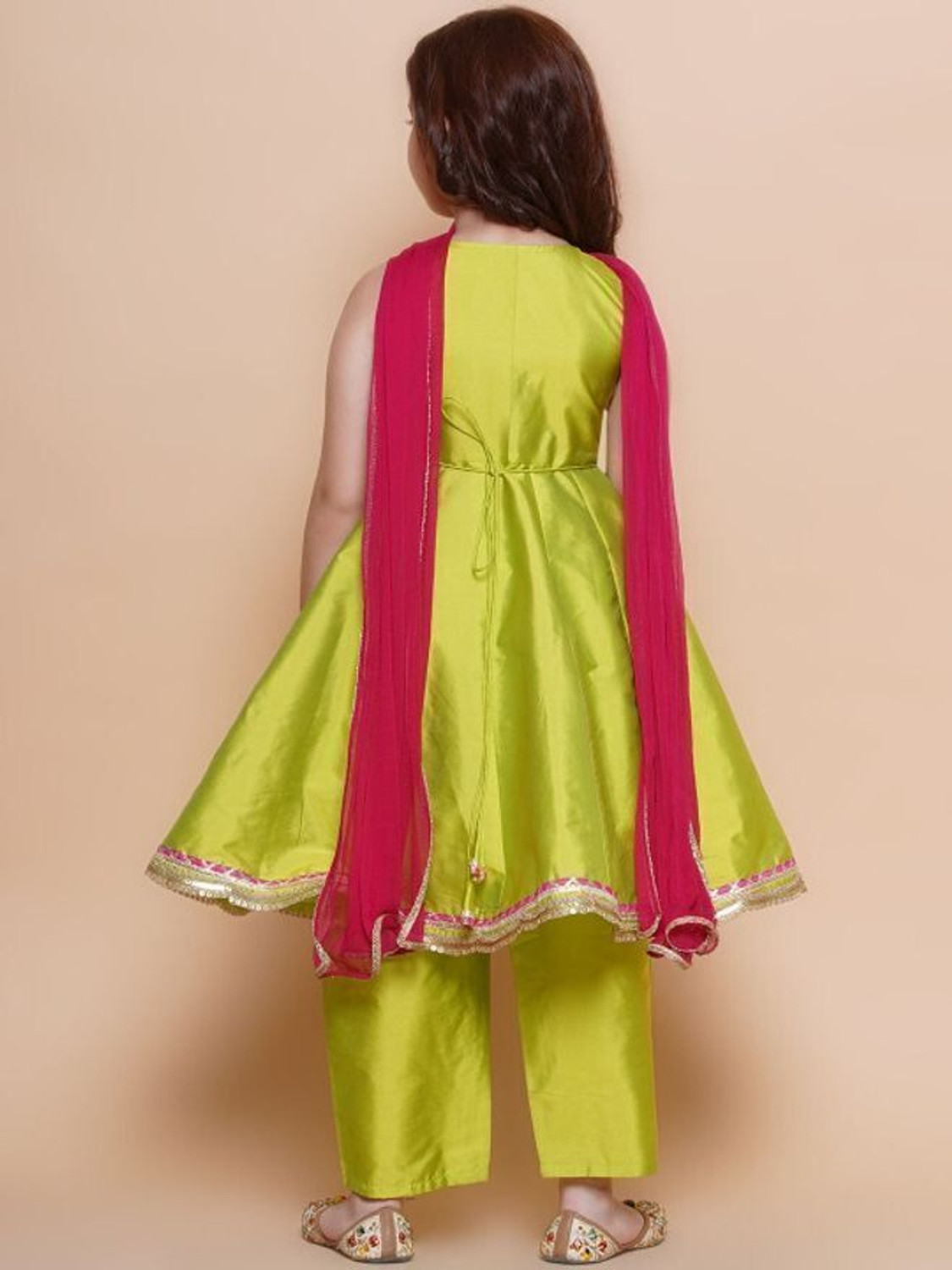 Image of Fenil Fashion Girls Festive & Party Kurta, Pyjama & Dupatta Set