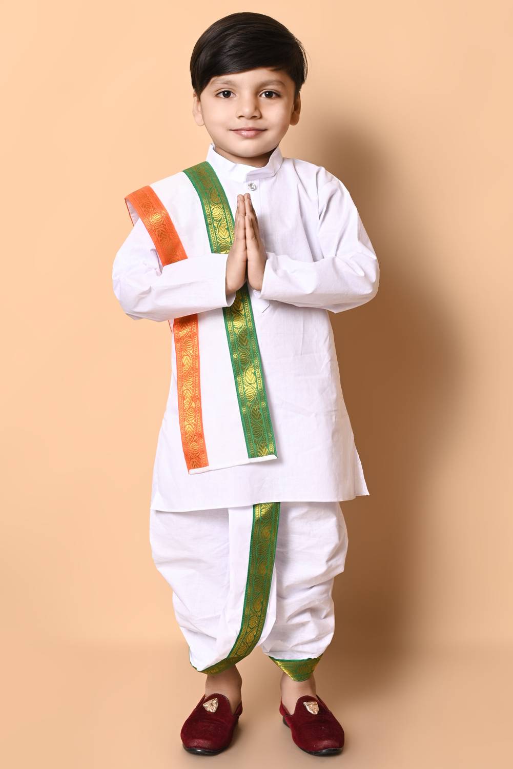 BAPPI FASHION Boys Festive & Party Dhoti & Kurta Set