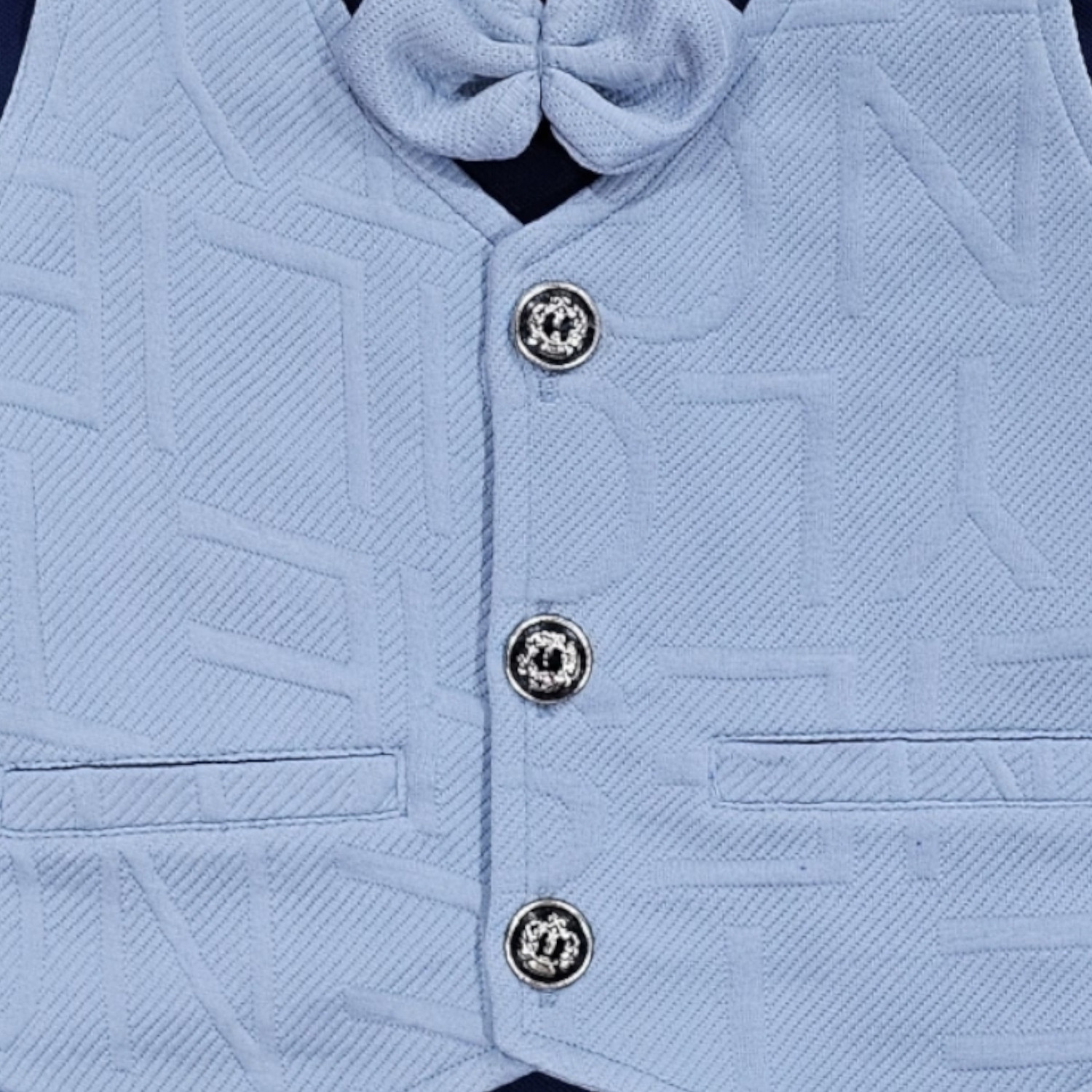 Image of Ninas Baby Boys Festive & Party Shirt, Waistcoat and Pant Set