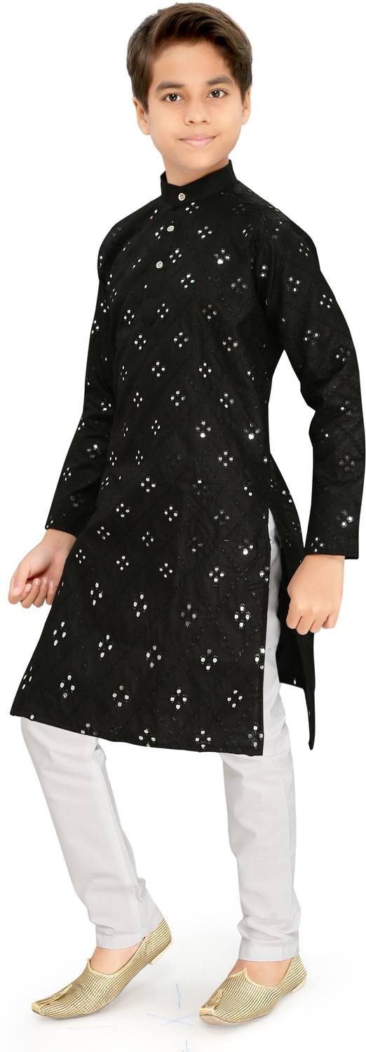 BYTER Boys Festive & Party Kurta and Pyjama Set
