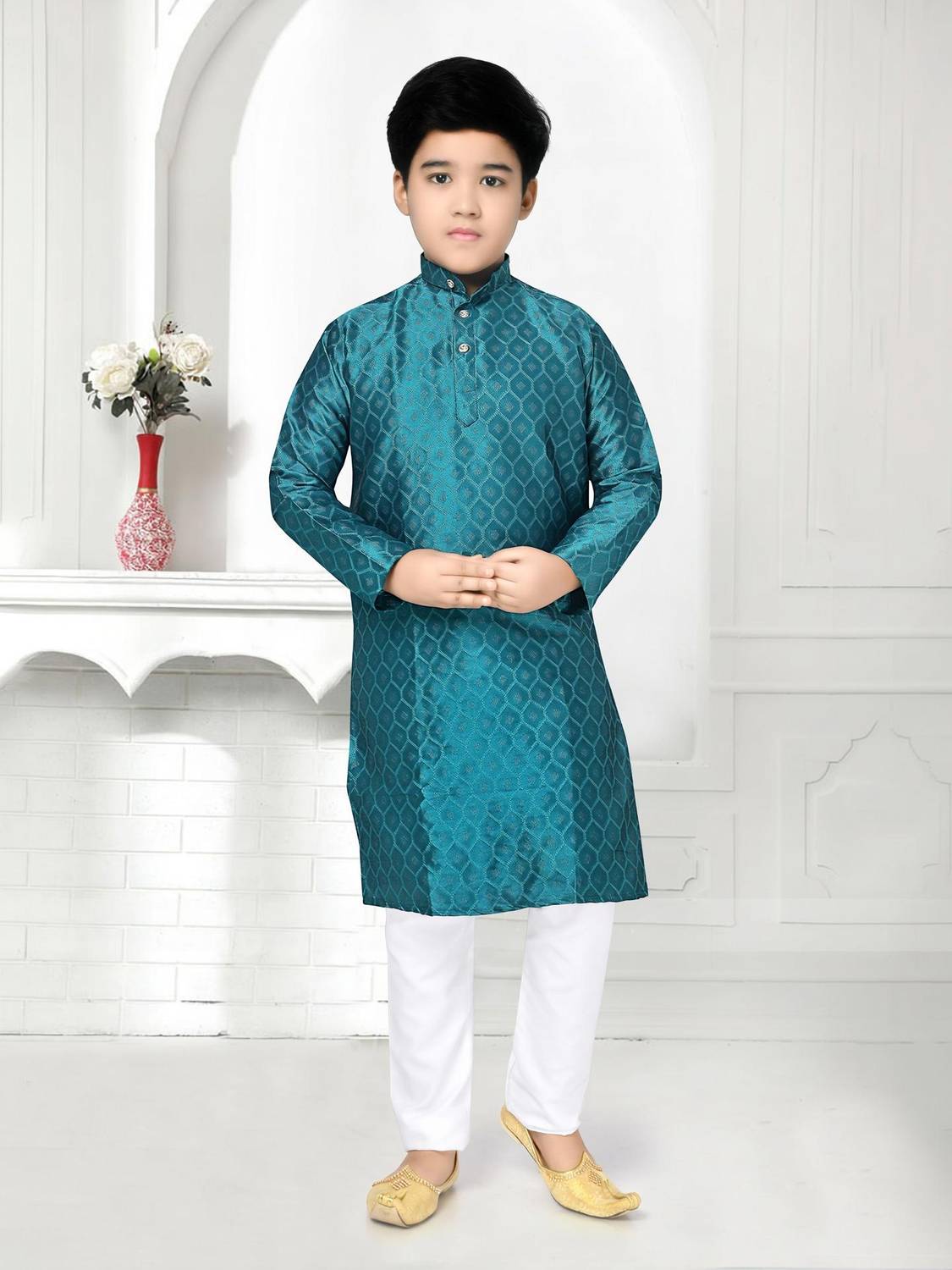 Brofun Boys Festive & Party, Wedding Kurta and Pyjama Set
