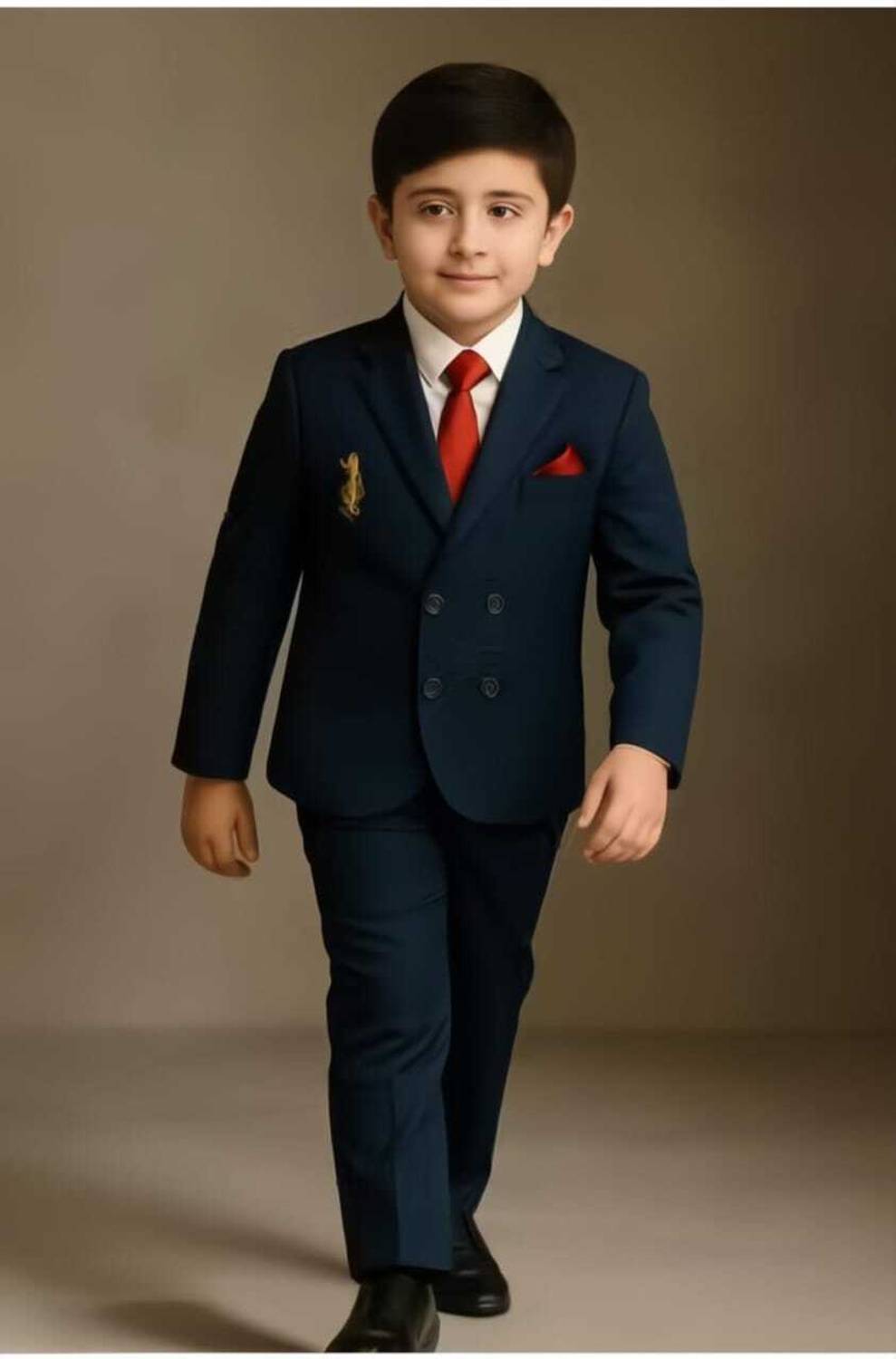 Adinath Fashion Boys Festive & Party Blazer, Shirt and Trouser Set