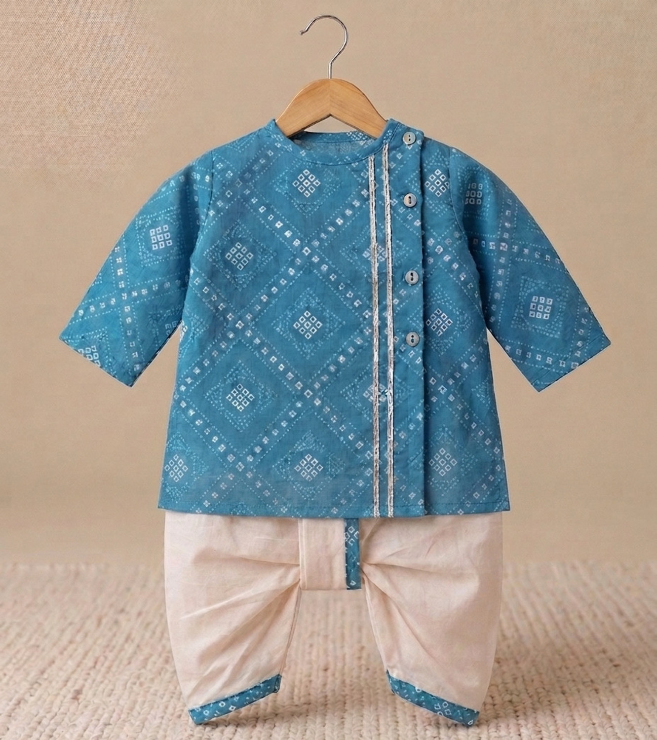 Image of Amazekidz Baby Boys & Baby Girls Festive & Party Kurta and Dhoti Pant Set