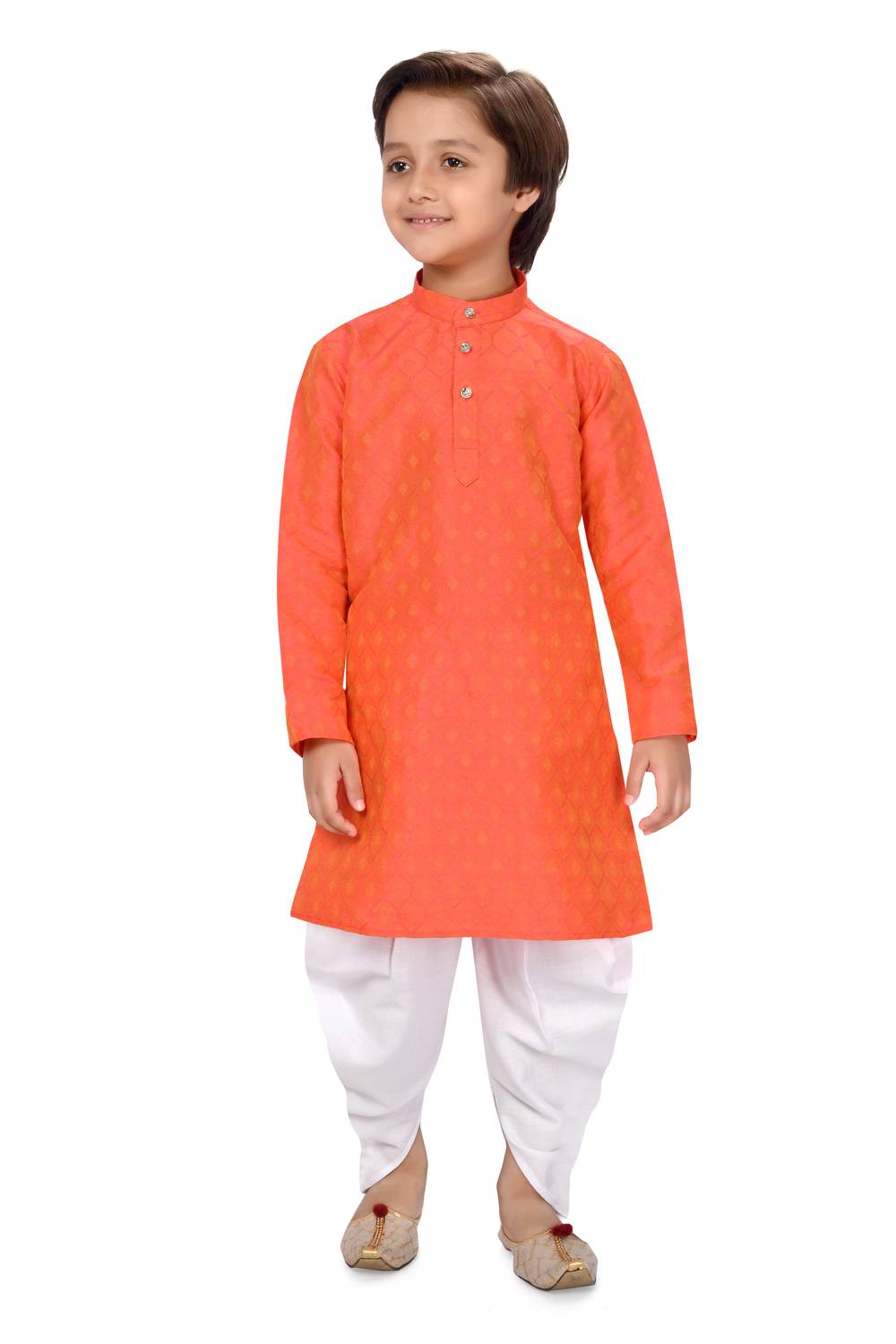 Brofun Boys Casual Dhoti & Kurta Set