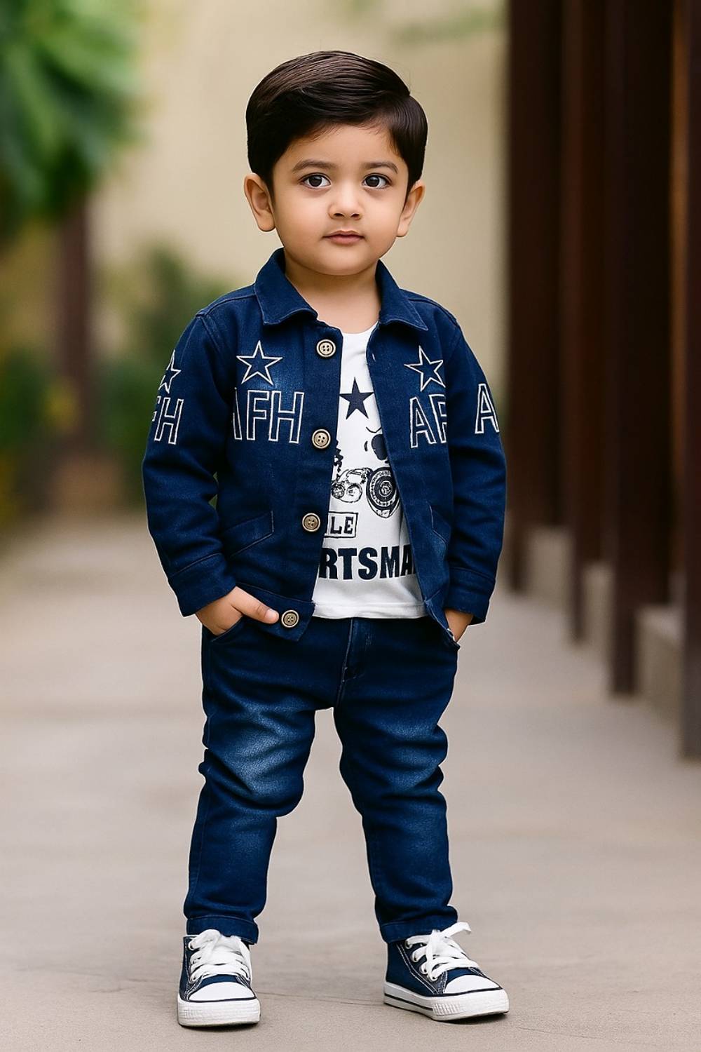 Anishka Creation Boys Festive & Party Shirt, Waistcoat and Pant Set