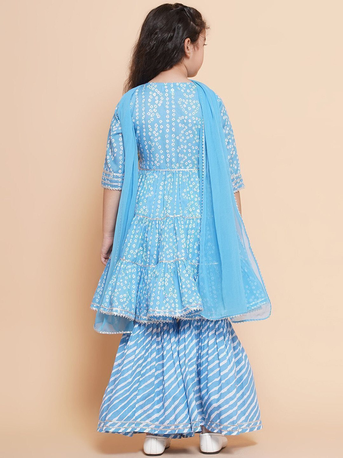 Image of Shinu Fab Girls Wedding Kurta and Pyjama Set