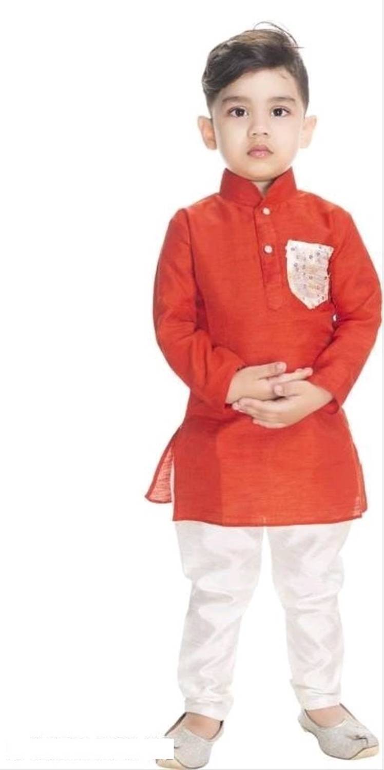 Elegant Attire Boys Festive & Party Kurta and Pyjama Set