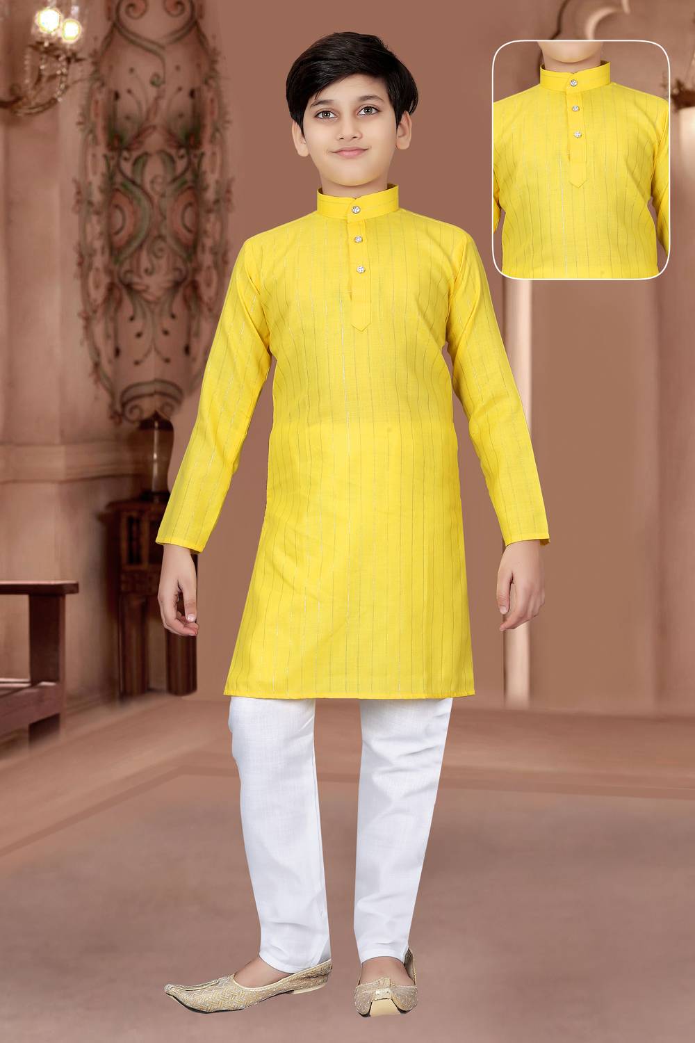 Brofun Boys Festive & Party Kurta and Pyjama Set