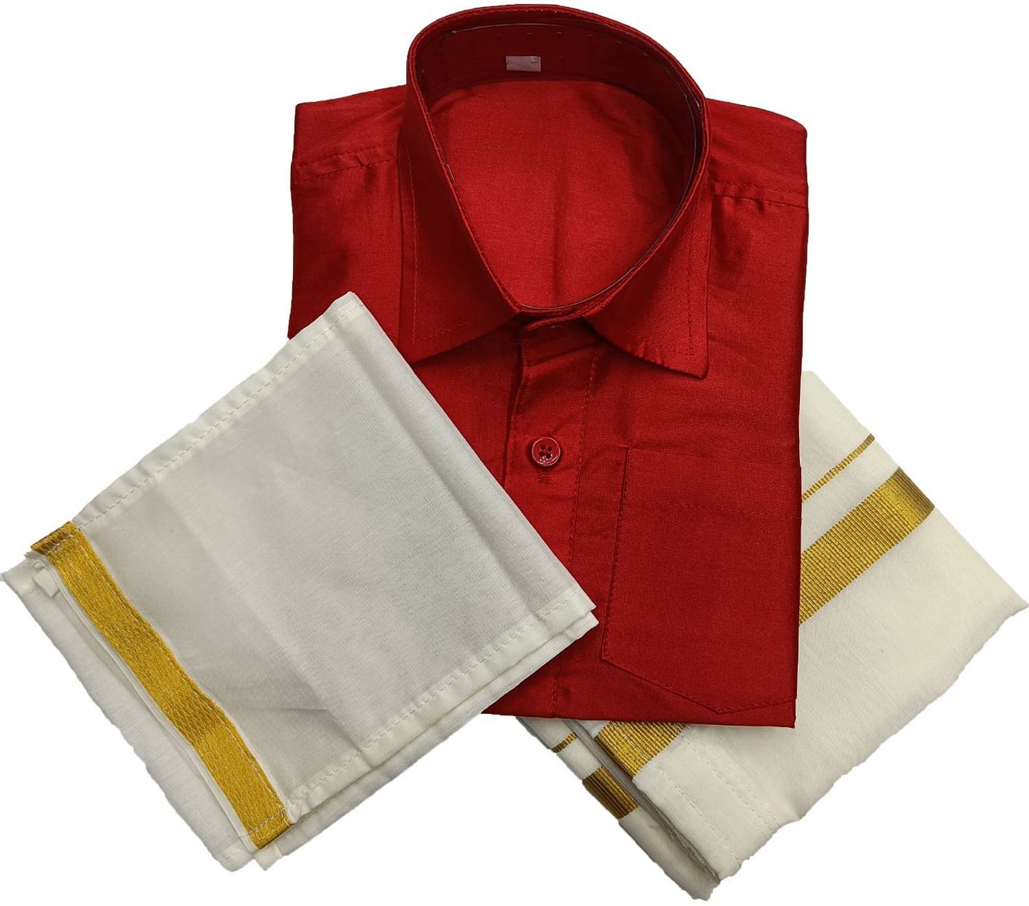 bhandari fashion Baby Boys Wedding Shirt & Dhoti Set